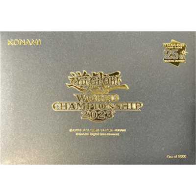 あ*く様 遊戯王 WORLD CHAMPIONSHIP 2023 未開封　ワンオ Yu-Gi-Oh! WORLD CHAMPIONSHIP 2023 来場記念カード（第12期・2023-JPP