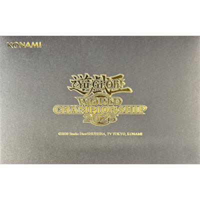 Yu-Gi-Oh! WORLD CHAMPIONSHIP 2025 来場記念カード（第13期・2025-JPP