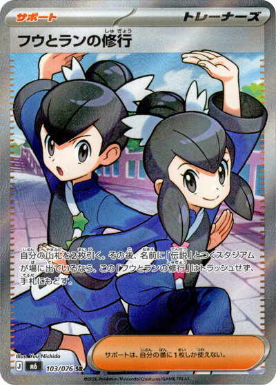 PSA10 フウとラン SR ポケモンカード PSA10】 ポケカ ポケモンカード GEM MT フウとラン SR 103/096 SR