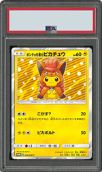 ポンチョを着たピカチュウ